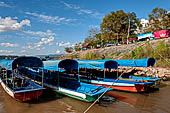 The island of the Mekong of Don Xao (Laos). Golden Triangle Northern Thailand.